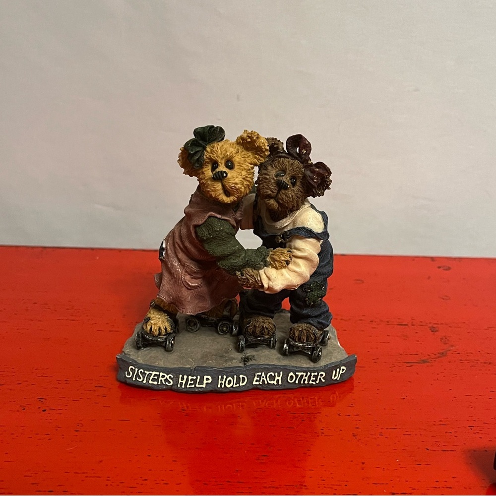 "Sisters Help Hold Each Other Up" Boyds Bear